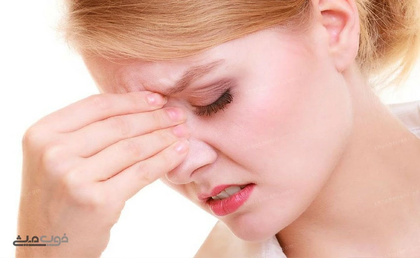 علائم خشکی بینی