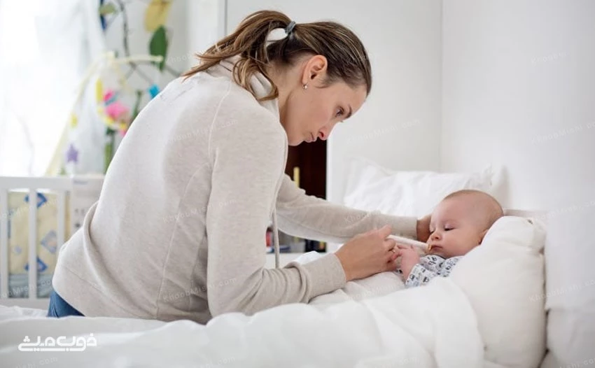 درمان سرماخوردگی نوزادان