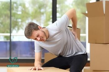 علت و درمان کمر درد ناشی از برداشتن چیز سنگین