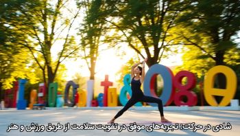 شادی در حرکت: تجربه‌های موفق در تقویت سلامت از طریق ورزش و هنر