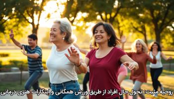 روحیه مثبت: تحول حال افراد از طریق ورزش همگانی و ابتکارات هنری درمانی