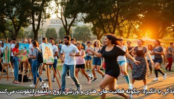 زندگی با انگیزه: چگونه فعالیت‌های هنری و ورزشی، روح جامعه را تقویت می‌کنند