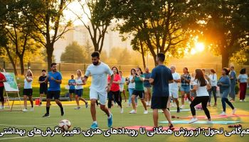  هم‌گامی تحول: از ورزش همگانی تا رویدادهای هنری، تغییر نگرش‌های بهداشتی