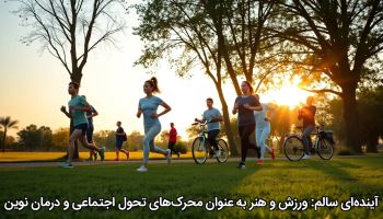 آینده‌ای سالم: ورزش و هنر به عنوان محرک‌های تحول اجتماعی و درمان نوین