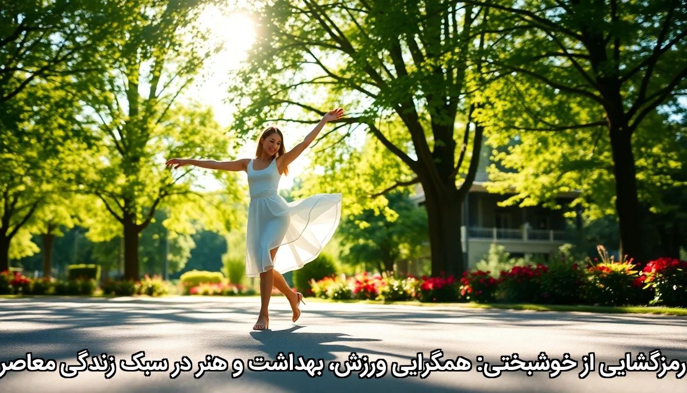  رمزگشایی از خوشبختی: همگرایی ورزش، بهداشت و هنر در سبک زندگی معاصر