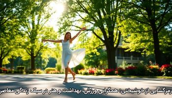  رمزگشایی از خوشبختی: همگرایی ورزش، بهداشت و هنر در سبک زندگی معاصر